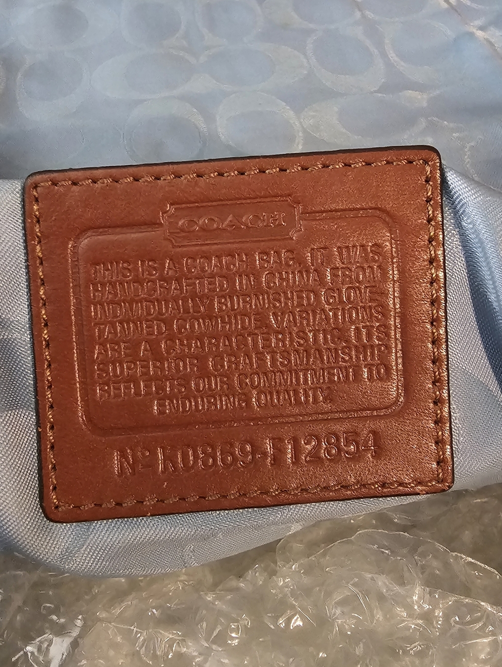 COACH Legacy Ali 65th Anniversity Edition Leather Bag - Picture 7 of 8